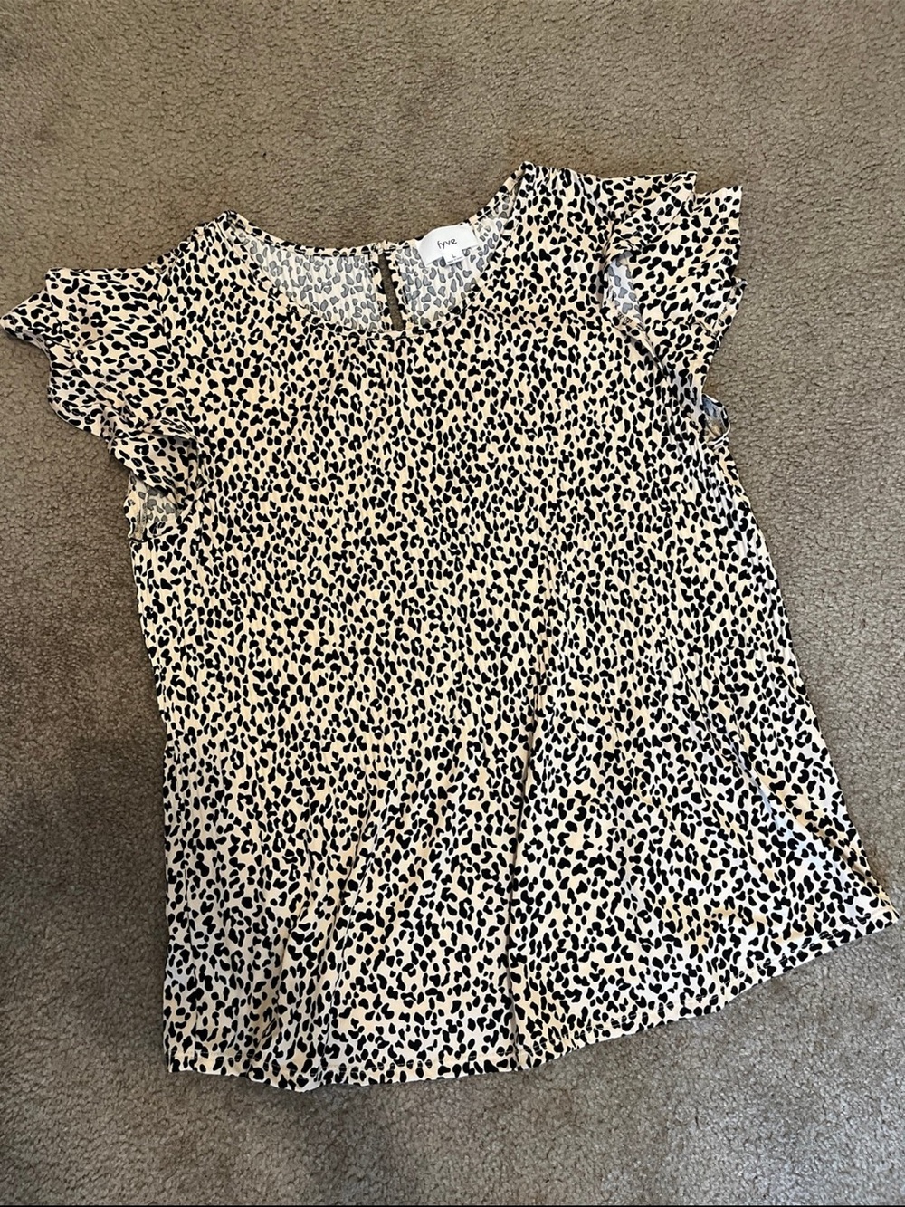 Frye Cheetah Blouse